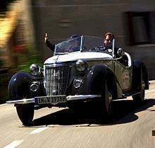 Der Mille Miglia erprobte Wanderer W 25 K Roadster aus dem Jahr 1938 startet auch bei der Oldtimerrallye Chronoswiss Classics in Tutzing am Starnberger See am 8. September 2007.